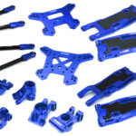 Blue Complete Suspension Upgrade Kit for Traxxas Sledge 4WD 1/8 Scale