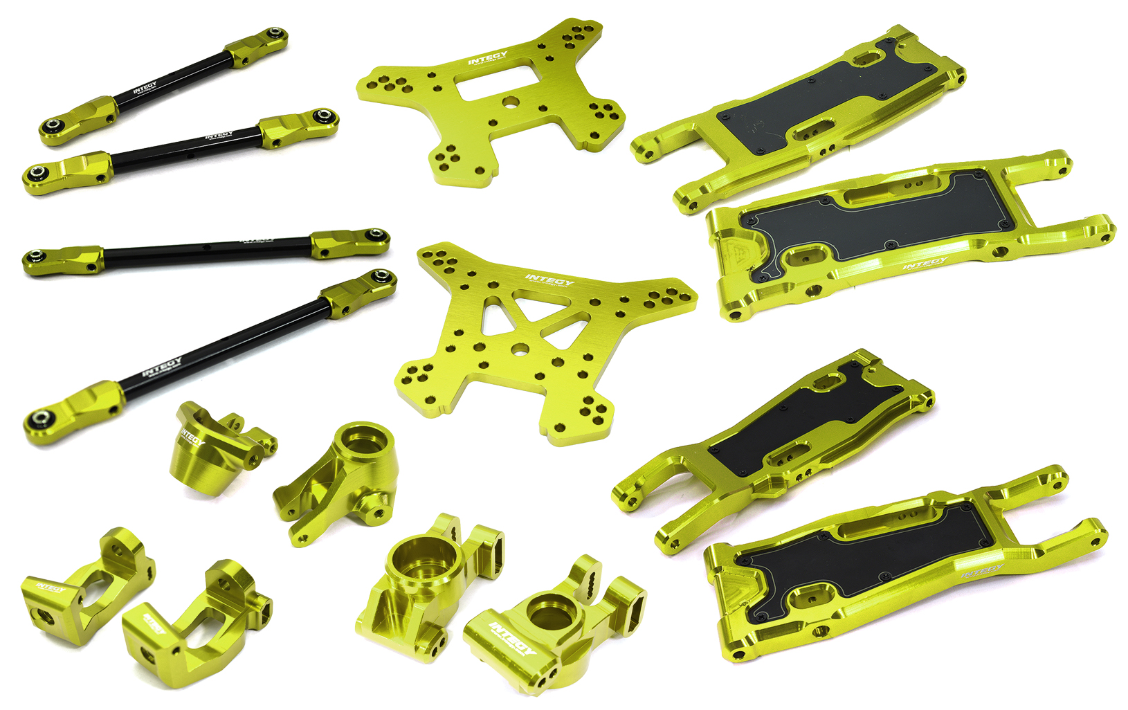 C32955GREEN Green Complete Suspension Upgrade Kit for Traxxas Sledge 4WD 1/8 Scale - Image 1