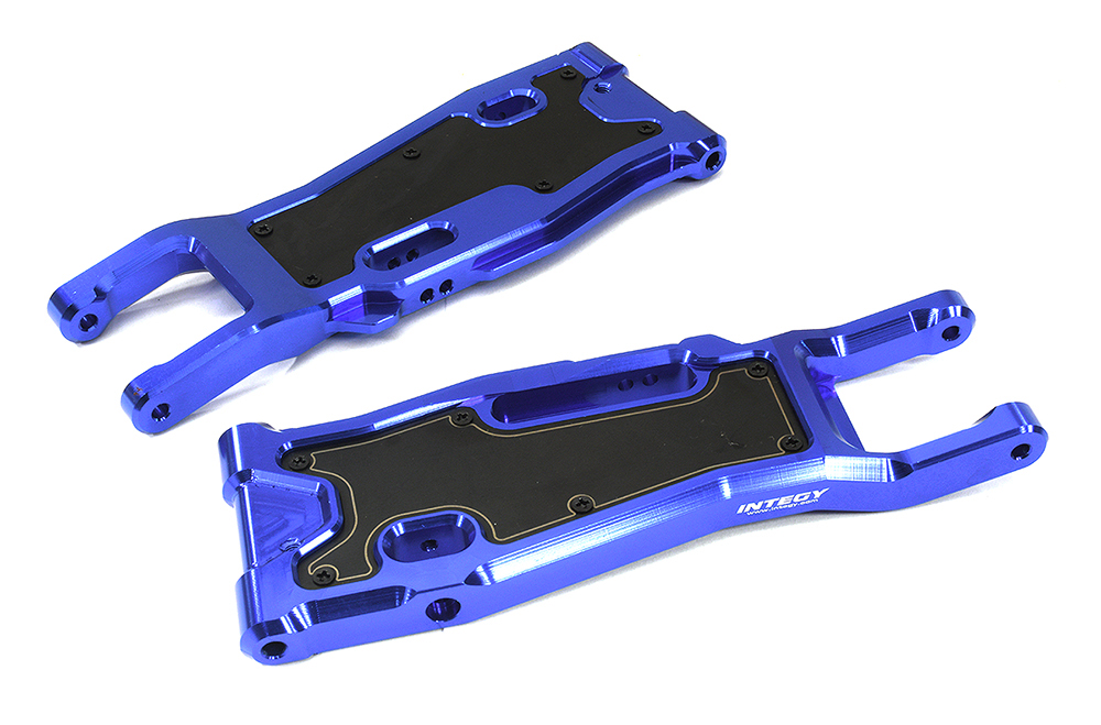 C32956BLUE Billet Machined Front Suspension Arms for Traxxas 1/8 Sledge 4WD 9530 9531 - Image 1