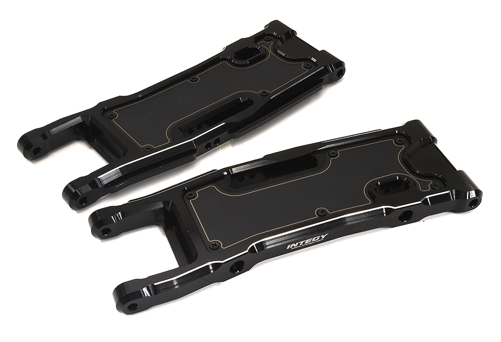 C32957BLACK Billet Machined Rear Suspension Arms for Traxxas 1/8 Sledge 4WD 9533 9534 - Image 1