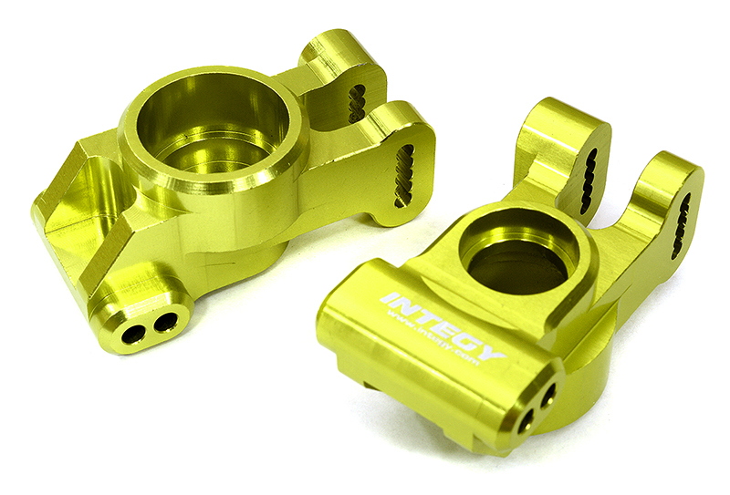 C32958GREEN Billet Machined Rear Hub Carriers for Traxxas 1/8 Sledge 4WD 9552 - Image 1