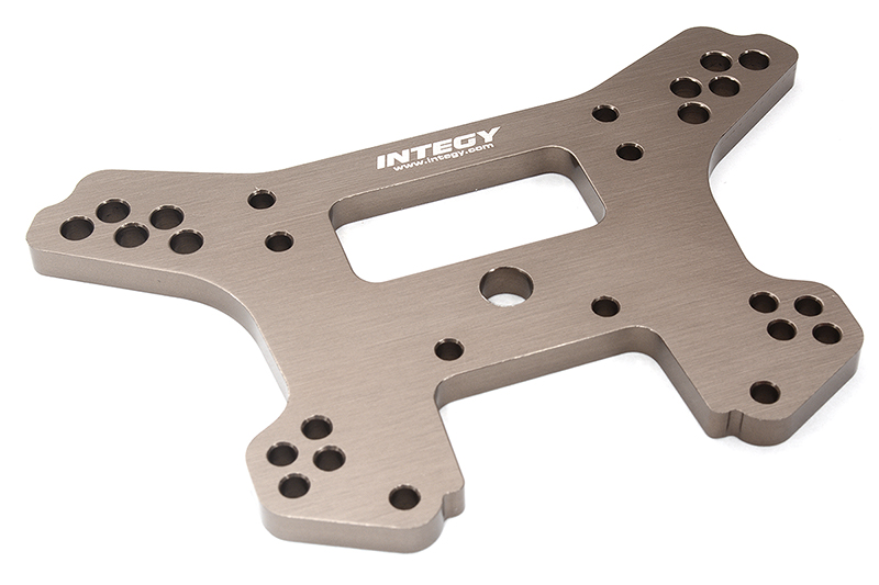 C32961GREY Billet Machined Front Shock Tower for Traxxas 1/8 Sledge 4WD 9539 - Image 1