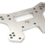 Silver Billet Machined Front Shock Tower for Traxxas 1/8 Scale Sledge 4WD 9539