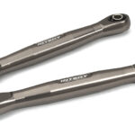 Grey Billet Machined Steering Servo Links Upgrade for Losi 1/5 DBXL-E 2.0