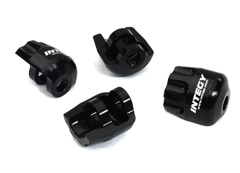 C32965BLACK Black Billet Machined Shock Cap Protectors for Arrma 1/8 Kraton 6S BLX AR330492 - Image 1