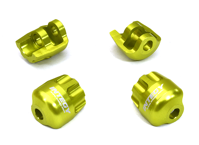C32965GREEN Green Billet Machined Shock Cap Protectors for Arrma 1/8 Kraton 6S BLX AR330492 - Image 1