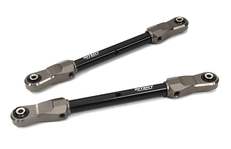 C32966GREY Billet Machined Front 117mm Upper Linkages for Traxxas 1/8 Sledge 4WD 9547 - Image 1