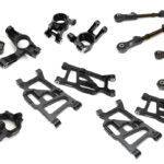Black Billet Machined Upgrade Conversion Kit for Losi 1/5 Desert Buggy XL-E 2.0