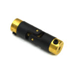 Motor Coupler Single Joint L=37mm O.D.=10mm 2.3mm to 2mm for RC Boat