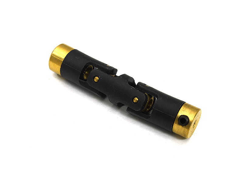 C32979 Motor Coupler Double Joint L=51mm O.D.=10mm 2.3mm to 2mm for RC Boat - Image 1
