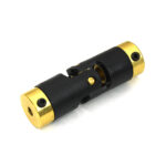 Motor Coupler Single Joint L=44mm O.D.=13mm 3.17mm to 5mm for RC Boat
