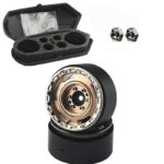 Luggage Storage Case & Alloy 1.3 Beadlock Wheels(2) for Traxxas 1/18 TRX-4M 9869