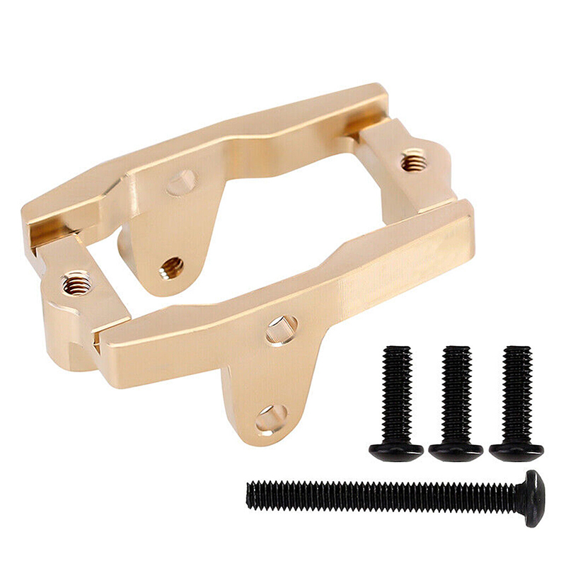 C33020 Brass Alloy Machined Steering Servo Mount for Traxxas 1/18 TRX-4M Crawler 9739 - Image 1