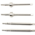 Black Front & Rear Drive Shafts for Traxxas 1/18 Scale TRX-4M Crawler 9729 9730