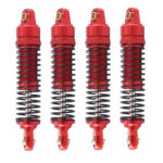 Alloy Machined Front & Rear Shocks (4) for Traxxas 1/18 TRX-4M Crawler 9764