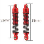 Alloy Machined Front & Rear Shocks (4) for Traxxas 1/18 TRX-4M Crawler 9764 - Image 2