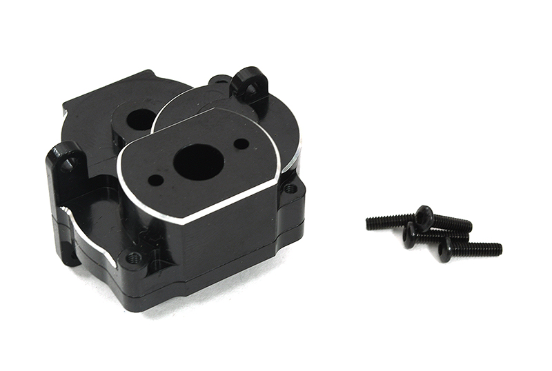 C33035BLACK Alloy Machined Main Gearbox Housing for Traxxas 1/18 TRX-4M Crawler 9747 - Image 1