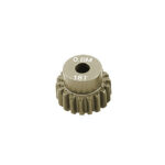 7075 Alloy Machined Mod 0.6 Pinion Gear 18T, 3.17mm Bore/Shaft for Brushless R/C