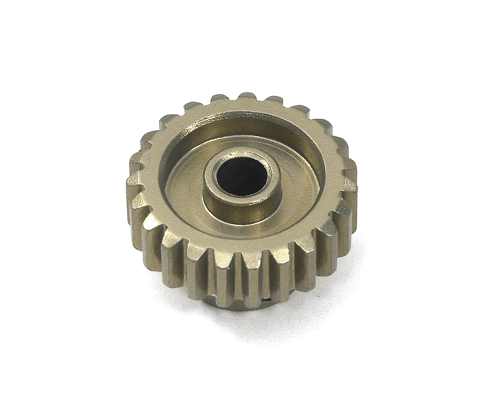 C33065 7075 Alloy Machined Mod 0.6 Pinion Gear 23T, 3.17mm Bore/Shaft for Brushless R/C - Image 1