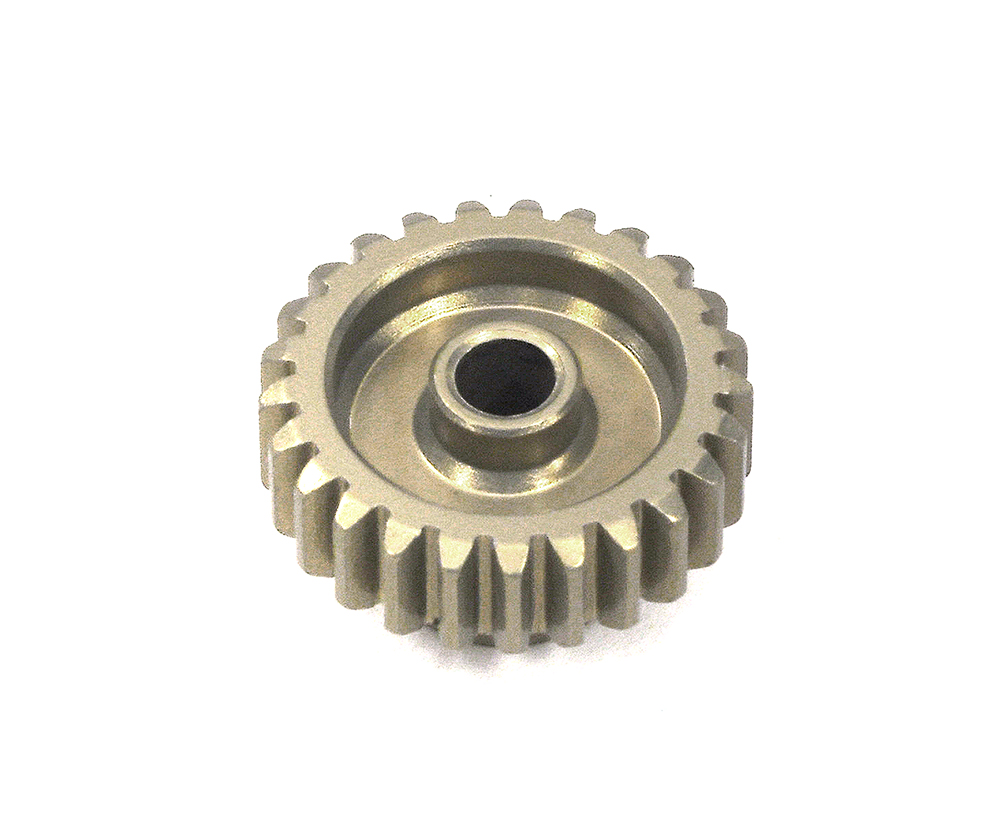 C33067 7075 Alloy Machined Mod 0.6 Pinion Gear 25T, 3.17mm Bore/Shaft for Brushless R/C - Image 1