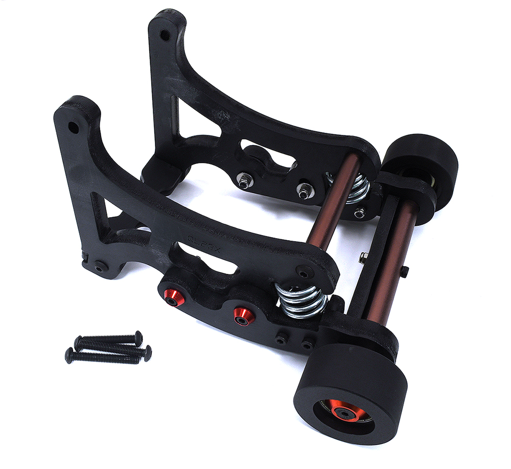 C33077 1/5 XRT 8S 8S Compatible Wheelie Bar Set for Monster Truck - Black 7776 - Image 1