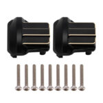 Brass Alloy Differential Covers (2) 10g Each for Traxxas 1/18 Scale TRX-4M 9838