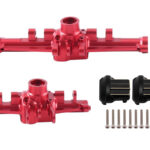 Alloy F & R Axle Housings w/ Diff Covers 60g Total for Traxxas TRX-4M 9738 9741