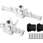 Alloy F & R Axle Housings w/ Diff Covers 60g Total for Traxxas TRX-4M 9738 9741