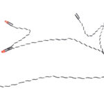 Front & Rear LED Light Set (4) for Traxxas 1/18 TRX-4M Scale RC Crawler