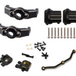 Brass Alloy Machined Conversion Kit 72g Total for Traxxas 1/18 TRX-4M Crawler