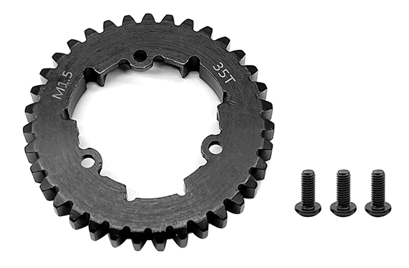 C33100 HD Steel 35T Spur Gear 1.5 MOD for Traxxas X-Maxx & XRT - Image 1