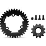 HD Steel 8mm Bore 12T Pinion+35T Spur Gear Set 1.5 MOD for Traxxas X-Maxx & XRT