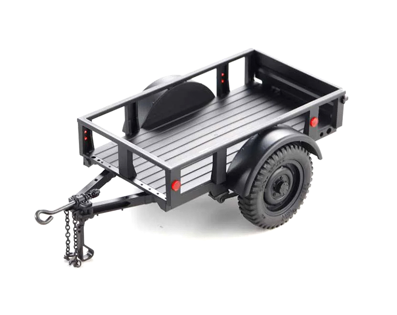 C3311 1:18 / 1:12 Utility Trailer C Black - Image 1