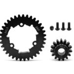 HD Steel 8mm Bore 15T Pinion+35T Spur Gear Set 1.5 MOD for Traxxas X-Maxx & XRT