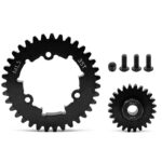 HD Steel 8mm Bore 24T Pinion+35T Spur Gear Set 1.5 MOD for Traxxas X-Maxx & XRT