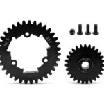 HD Steel 8mm Bore 27T Pinion+35T Spur Gear Set 1.5 MOD for Traxxas X-Maxx & XRT