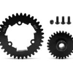 HD Steel 8mm Bore 28T Pinion+35T Spur Gear Set 1.5 MOD for Traxxas X-Maxx & XRT