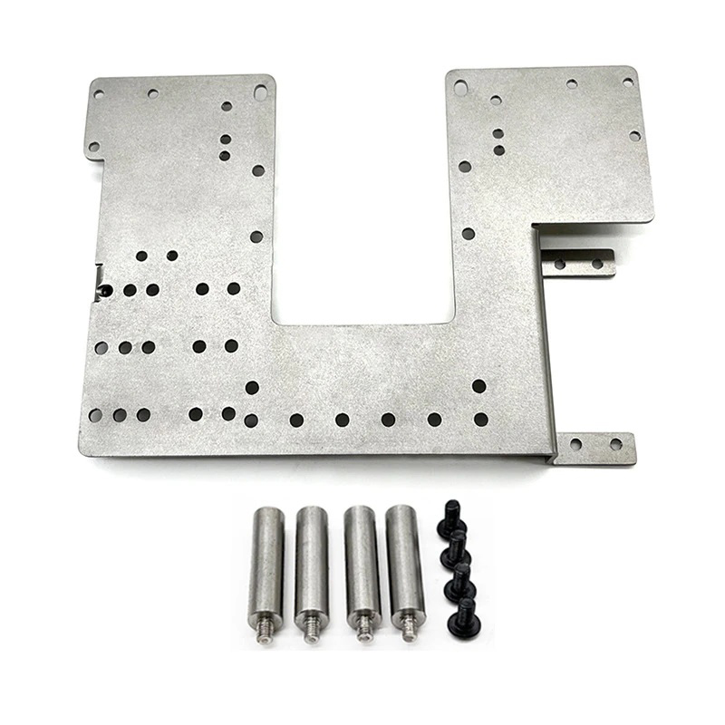 C33127 Alloy Mechanism Upper Deck Plate for Tamiya 1/14 Tractor Trucks - Image 1