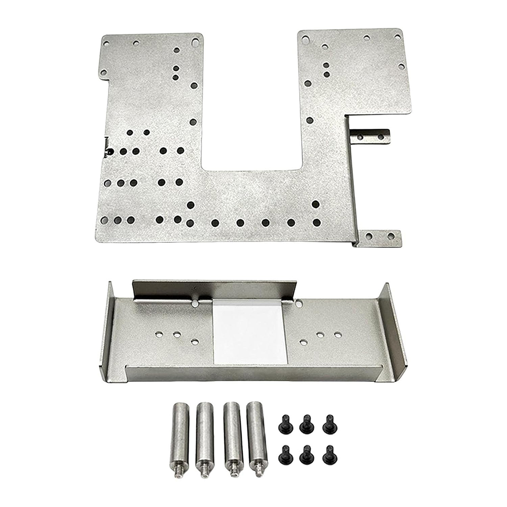 C33128 Alloy Battery Tray & Mechanism Upper Deck Plate for Custom 1/14 Semi-Tractor - Image 1