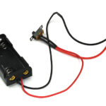 Replacement AAA Battery Holder & Switch Harness for C29006 & C26670 Trailer