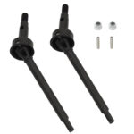 Black Front Universal Drive Shafts for Traxxas 1/18 TRX-4M Scale Crawler 9729