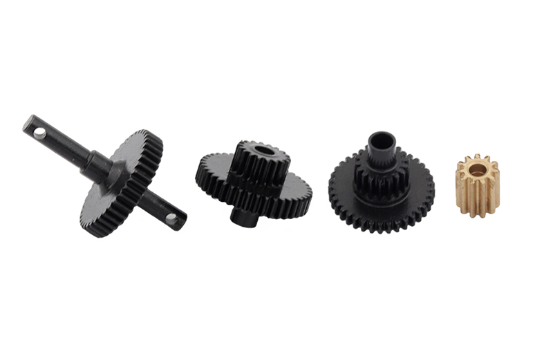 C33140 4-Piece Steel Main Gearbox Gear Set for Traxxas 1/18 TRX-4M Scale Crawler 9776 - Image 1