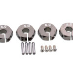 12mm Hex Wheel (4) Hub 5mm Thick for 1/10 Traxxas, Axial, Tamiya, Drift & TC