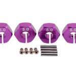 12mm Hex Wheel (4) Hub 5mm Thick for 1/10 Traxxas, Axial, Tamiya, Drift & TC