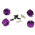 12mm Hex Wheel (4) Hub 6mm Thick for 1/10 Traxxas, Axial, Tamiya, Drift & TC