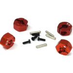 12mm Hex Wheel (4) Hub 6mm Thick for 1/10 Traxxas, Axial, Tamiya, Drift & TC