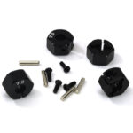 12mm Hex Wheel (4) Hub 7mm Thick for 1/10 Traxxas, Axial, Tamiya, Drift & TC
