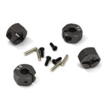 12mm Hex Wheel (4) Hub 7mm Thick for 1/10 Traxxas, Axial, Tamiya, Drift & TC