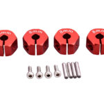 12mm Hex Wheel (4) Hub 8mm Thick for 1/10 Traxxas, Axial, Tamiya, Drift & TC