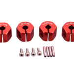12mm Hex Wheel (4) Hub 10mm Thick for 1/10 Traxxas, Axial, Tamiya, Drift & TC
